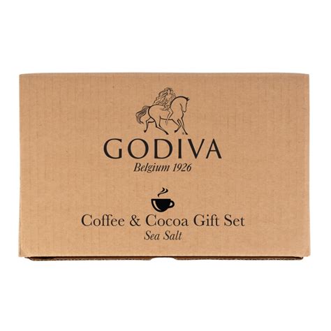 NC Custom: Godiva Coffee and Cocoa Gift Set -Sea Salt. Supplied By: Lanco