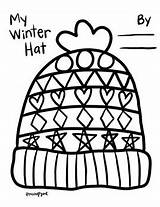 Winter Hat Coloring Sheets By McCraftyArt  TPT sketch template