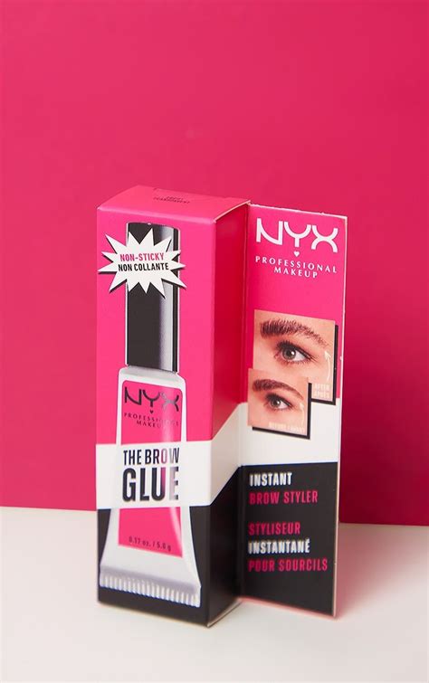 NYX PMU Brow Glue Instant Brow Gel Styler | Brow gel, Brows, Nyx