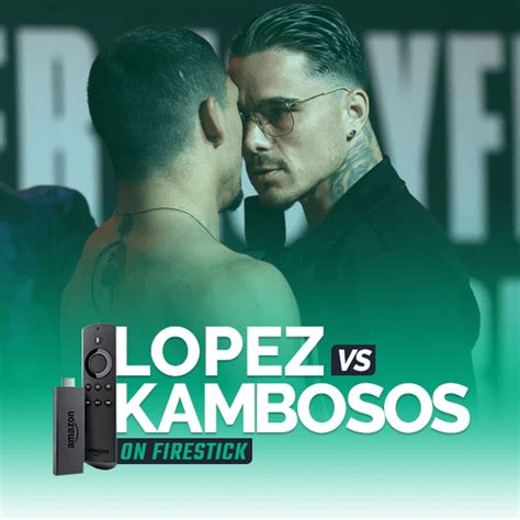 How to Watch Teofimo Lopez vs George Kambosos on Firestick