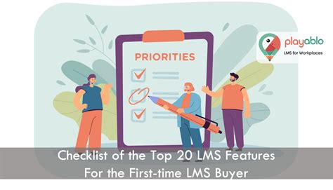 Top Powerful 20 LMS Features Checklist for the First-time LMS Buyer