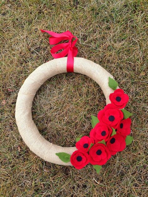 This item is unavailable | Etsy | Poppy wreath, Remembrance day art, Diy wreath