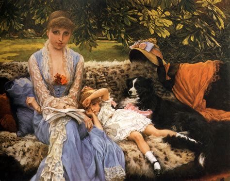 Quiet, c.1881 - James Tissot - WikiArt.org