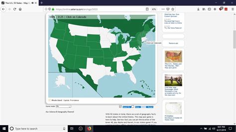 50 States Map Quiz Game Kaleb Watson - vrogue.co