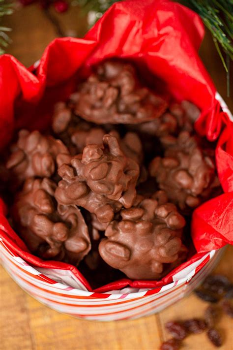 Chocolate Raisin Clusters Recipe - Dinner, then Dessert