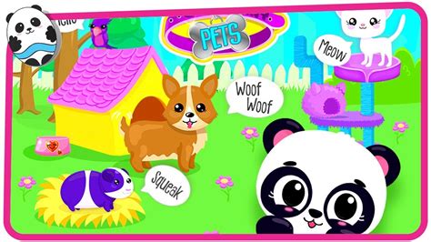 Fun Pet Care Kids Games – Cute & Tiny Pets – Kids Build Baby Animal Houses Game for Children ...