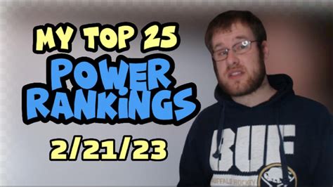 My Lol Esports Top 25 Power Rankings (2/21/23) - YouTube