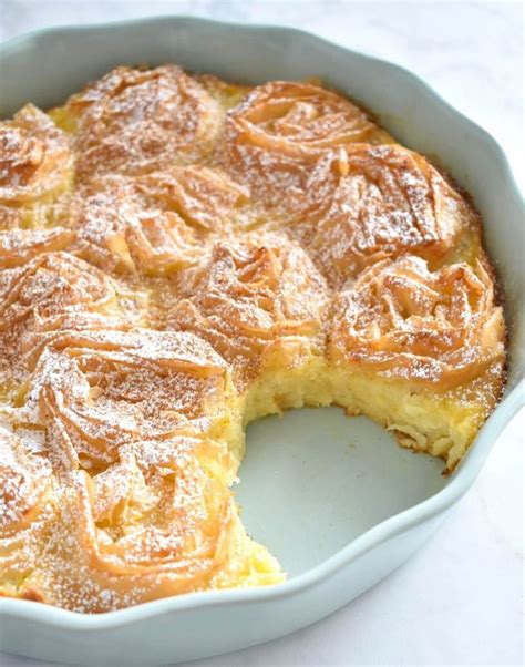 Ruffled Milk Pie (Greek Patsavouropita) - Herbs & Flour | Recipe | Greek recipes dessert, Greek ...