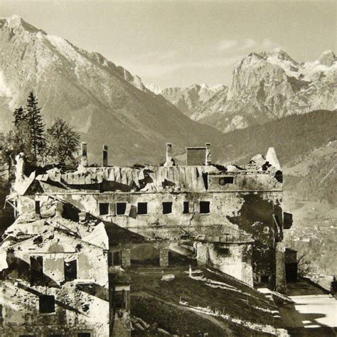 12 Obersalzberg Photos Berghof Hitler's House Ruins WW2 Bombing ...