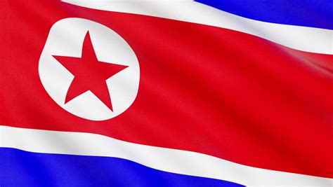 Flag of North Korea Animation. Stock Footage Video (100% Royalty-free) 7459435 | Shutterstock