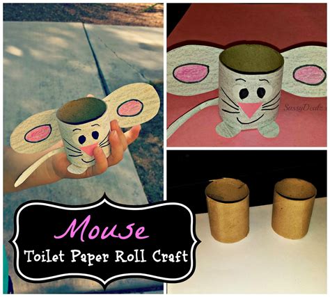 Easy Mouse Toilet Paper Roll Craft For Kids - Crafty Morning