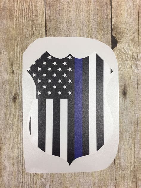 Thin Blue Line Decal-Police Lives Matter-Back the Blue Decal, Back the ...