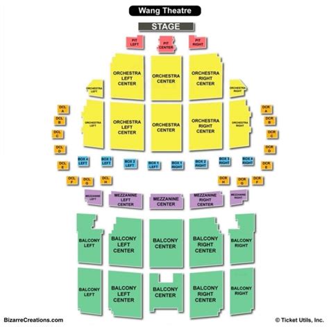 The Stylish and Interesting boch center seating chart | Seating charts ...