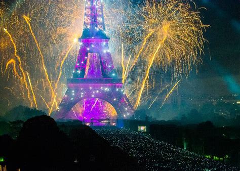 Eiffel Tower 2024 Fireworks Images - Alfie Austine