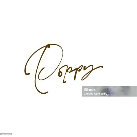 Signature Lettering Alphabet Design Illustration Stock Illustration ...