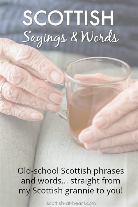 Scottish Sayings & Phrases