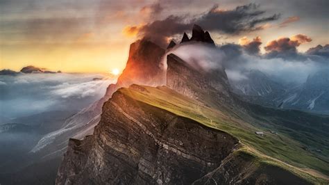 Interesting Photo of the Day: Italian Dolomites Through the Fog