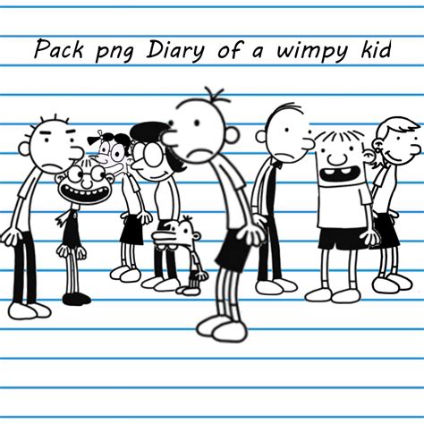 Pack Png Diary Wimpy Kid by Barucgle123 on DeviantArt