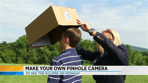 Make a pinhole camera to watch the solar eclipse