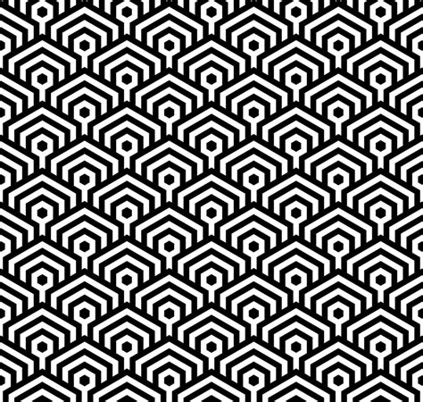 Japanese Geometric seamless patterns. Abstract geometric hexagonal ...