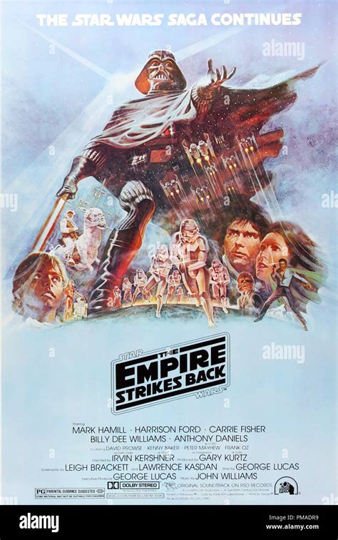 Star wars empire strikes back poster hi-res stock photography and ...