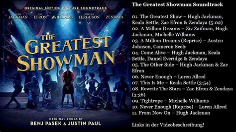 All Greatest Showman Songs