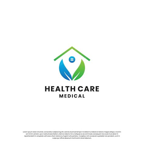 Premium Vector | Home care health care logo design collection for ...