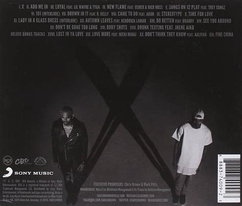 X Album Chris Brown