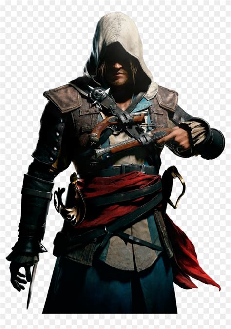 Edward Kenway - Assassin's Creed Black Flag Png - Free Transparent PNG ...