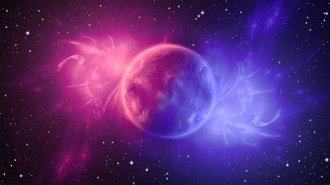 2560x1440 Space Digital Art Pink Planet 4k 1440P Resolution ,HD 4k Wallpapers,Images,Backgrounds ...