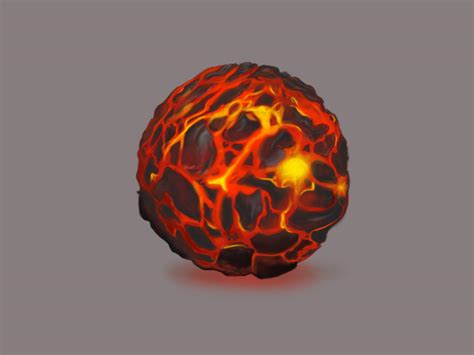 Lava Ball .. | Behance