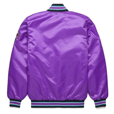 Purple Satin Starter Classic Arizona Diamondbacks Jacket