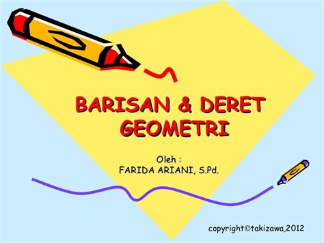 Deret geometri