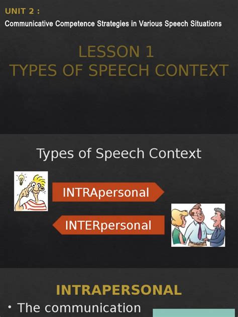 Lesson 1 Speech Style | PDF | Interpersonal Communication | Communication