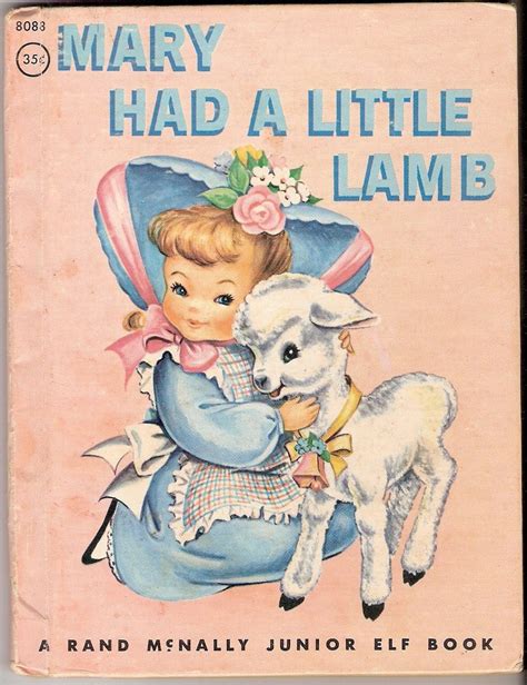 Mary Had A Little Lamb Rand McNally Junior Elf Book