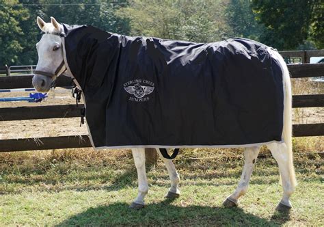 Custom Extended Neck Rain Sheet - Horse Blanket Waterproof Protection