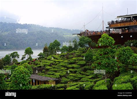 Glamping lakeside rancabali hi-res stock photography and images - Alamy