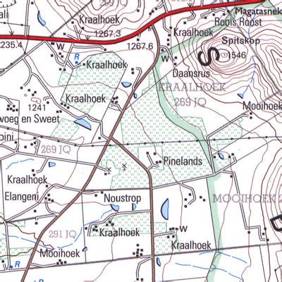 2527CA RUSTENBURG (WEST) Map by Chief Directorate: National Geo-spatial Information | Avenza Maps