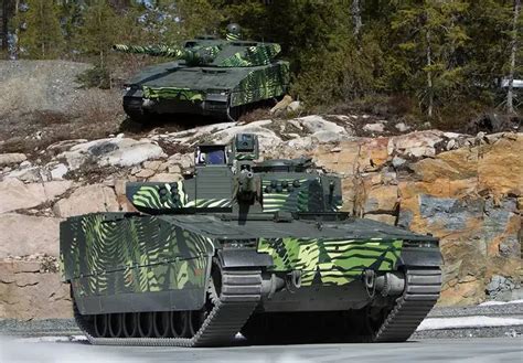 Sweden Swedish army light armoured vehicles UK