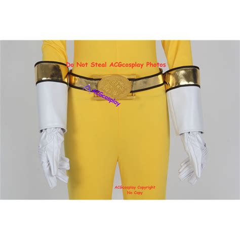 Power rangers Taylor yellow wild force ranger cosplay costume