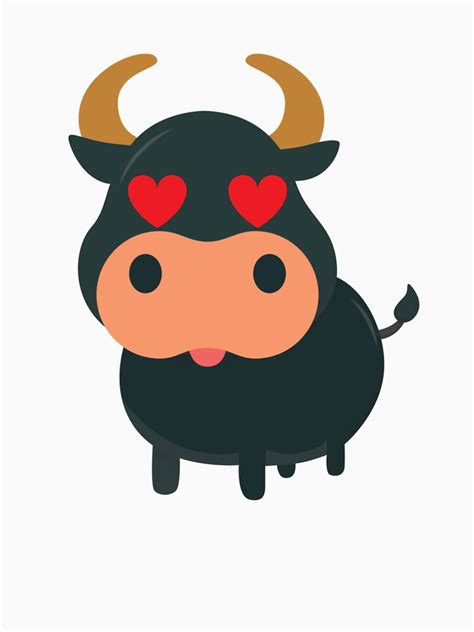 "Bull Emoji " T-shirt by HippoEmo | Redbubble