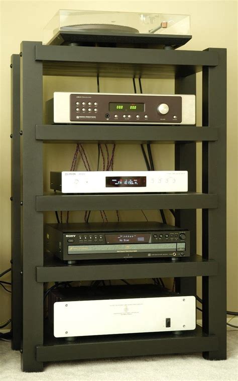 High-End Audio Furniture - The Standard Rack — Timbernation LLC | Audio ...