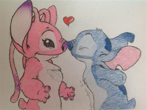 Angel and Stitch by Lydiadrawings on DeviantArt