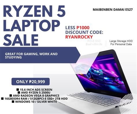 Cheapest Gaming Ryzen 5 laptop 512gb SSD 16gb ram 2tb hdd, Computers & Tech, Laptops & Notebooks ...