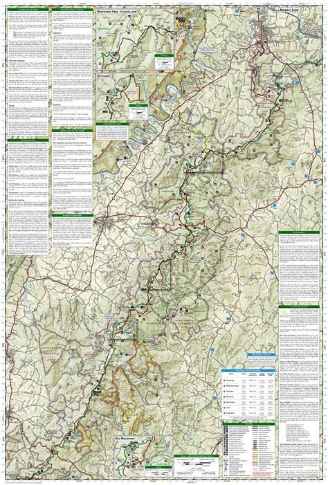 Shenandoah National Park Printable Map