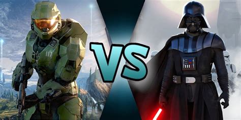 Halo Fan Art Shows Master Chief Face Off Against Darth Vader