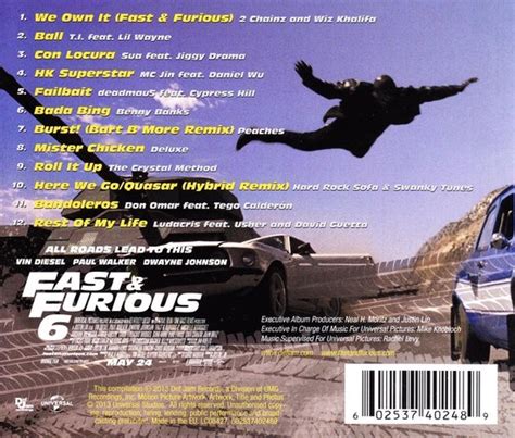 Fast Furious 6, Original Soundtrack | CD (album) | Muziek | bol.com