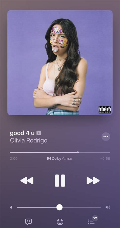 Olivia Rodrigo - good 4 u (Official Video) | Spotify screenshot, Iconic album covers, Music ...