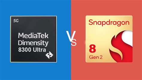 MediaTek Dimensity 8300 Ultra Vs Snapdragon 8 Gen 2 Comparison: Which ...