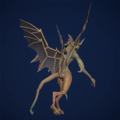 Stylized Gargoyle | CGTrader